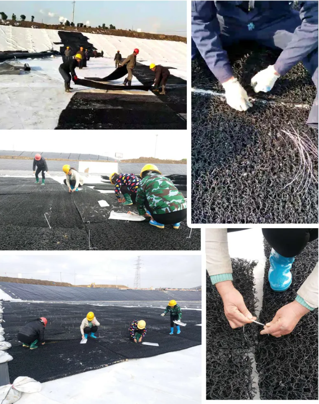 drainage filter mat