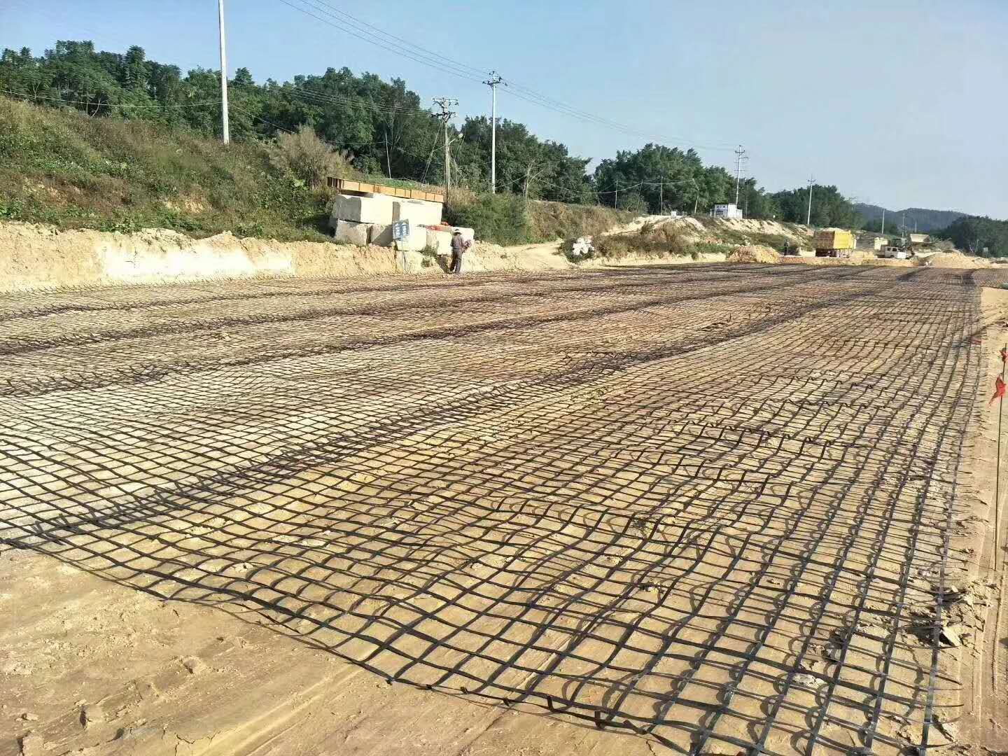 Biaxial Plastic Geogrid Project Cases01