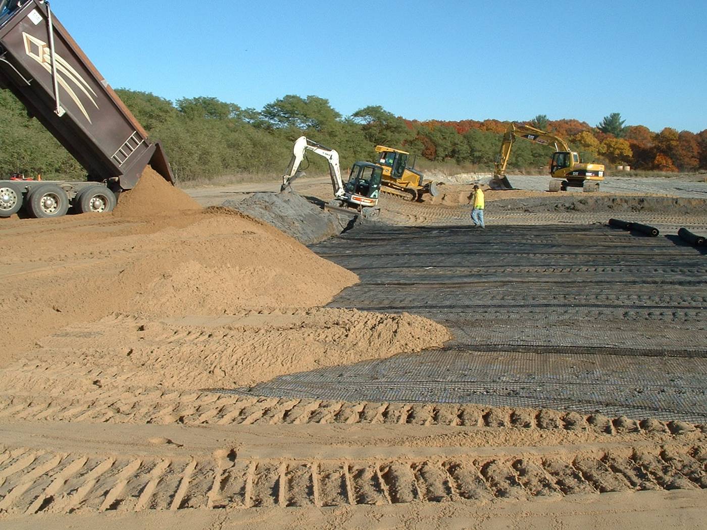 Biaxial Plastic Geogrid Project Cases02
