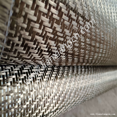 Basalt fiber woven fabric