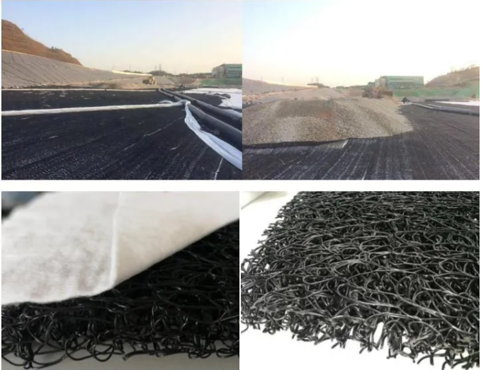 drainage filter mat